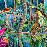 Green in Blue  - Limited Edition Print