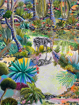 Zebra Oasis - Original Artwork