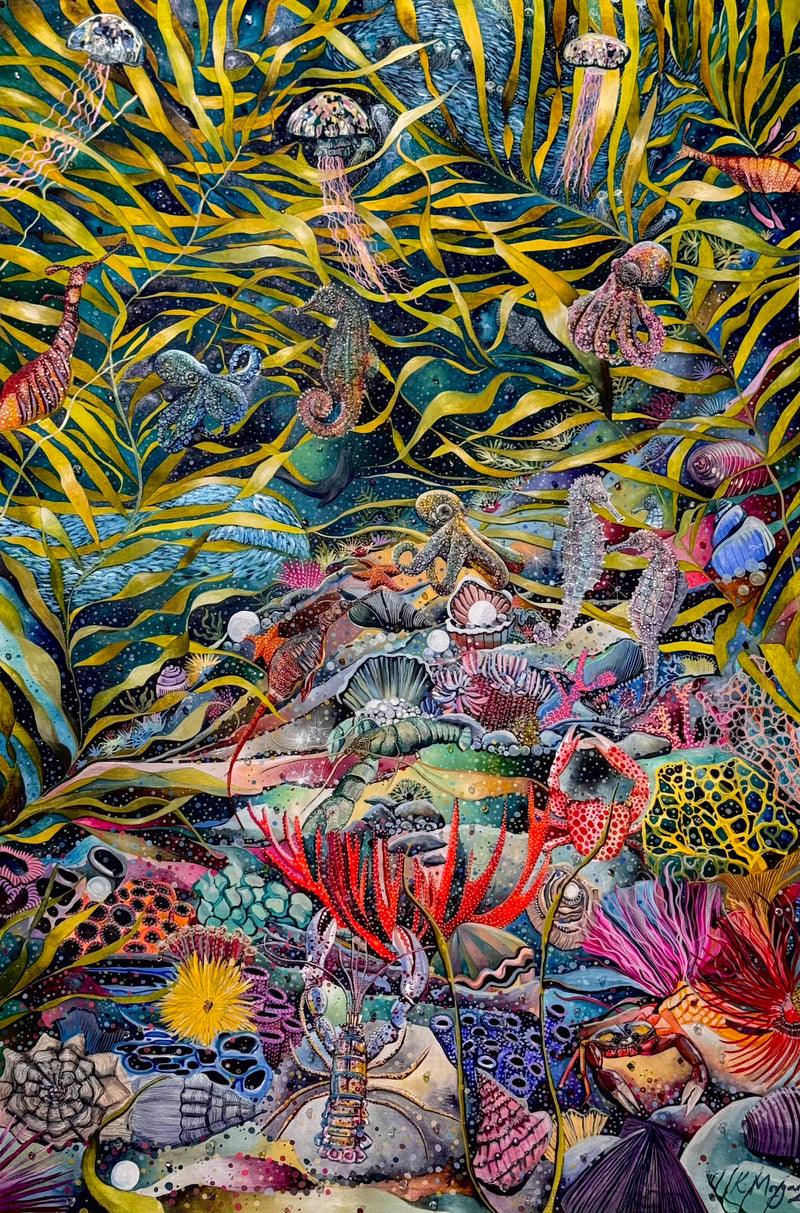 Shimmering Seas - Original Artwork