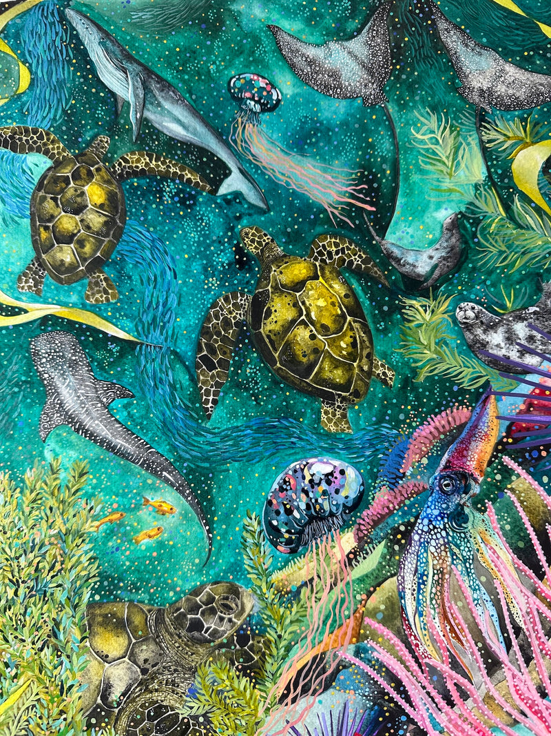 Turtle Bay - Original Artwork