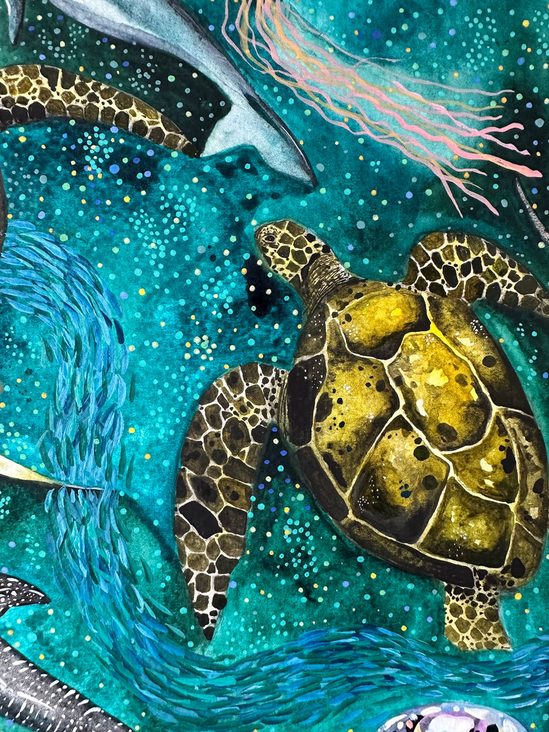 Turtle Bay - Original Artwork