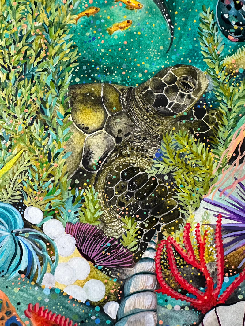 Turtle Bay - Original Artwork