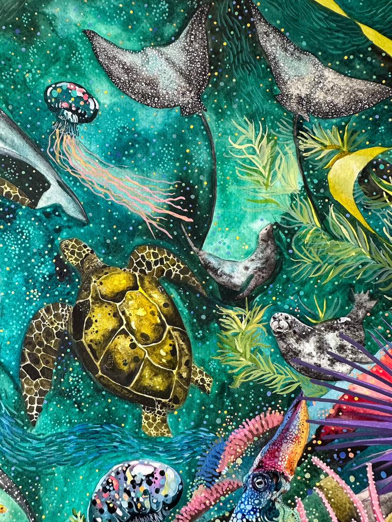 Turtle Bay - Original Artwork