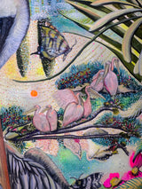 Pelicans In The Park - Original Artwork