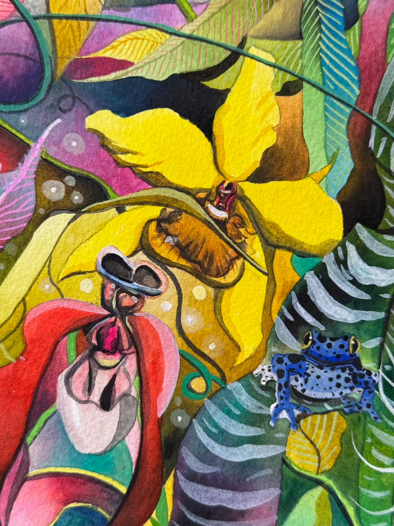 Costa Rican Carnival -  Original Artwork