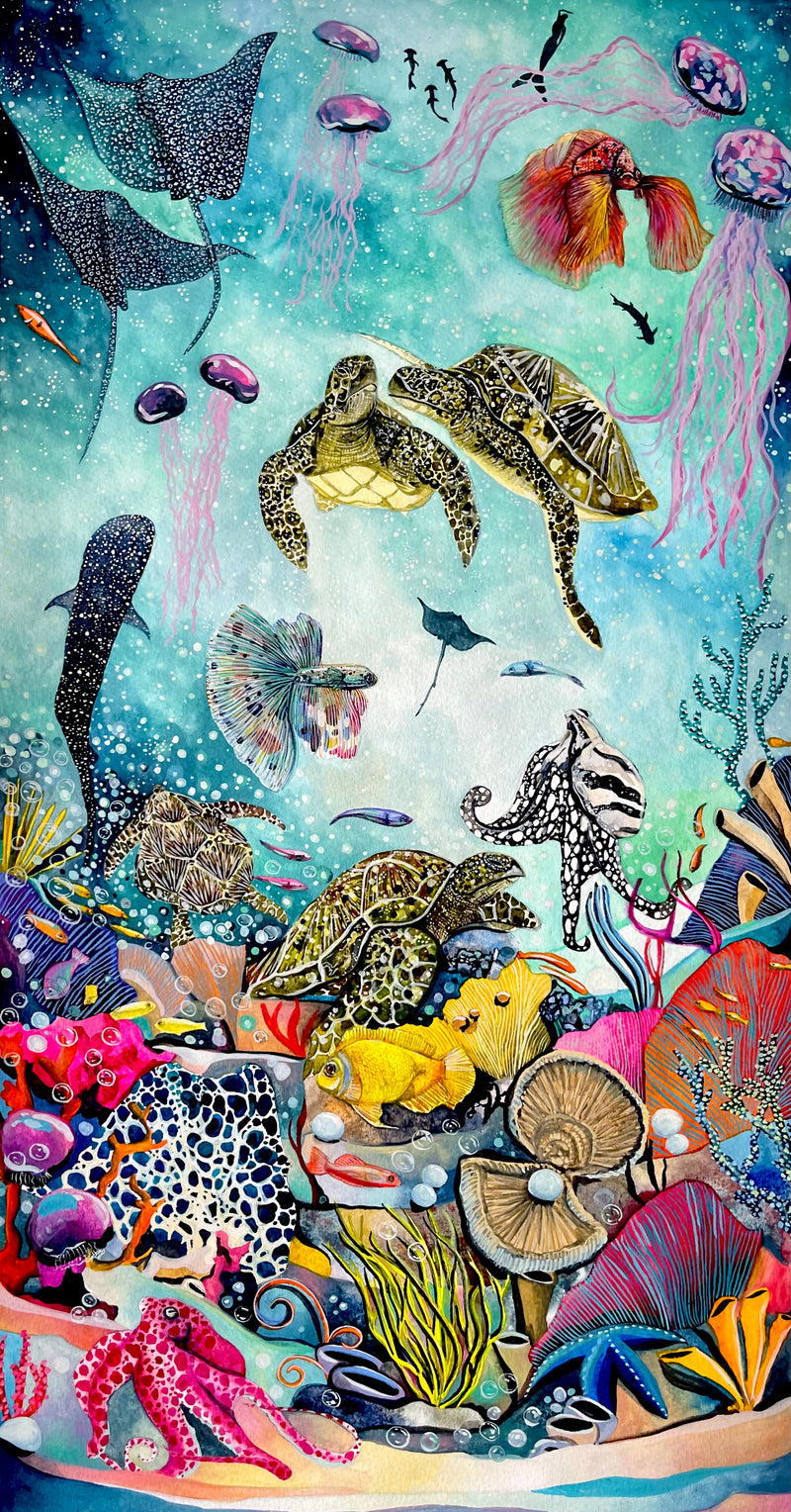 Ocean Eden - Original Artwork
