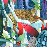 Sleeping Leopards Hidden Rhino - Original Artwork
