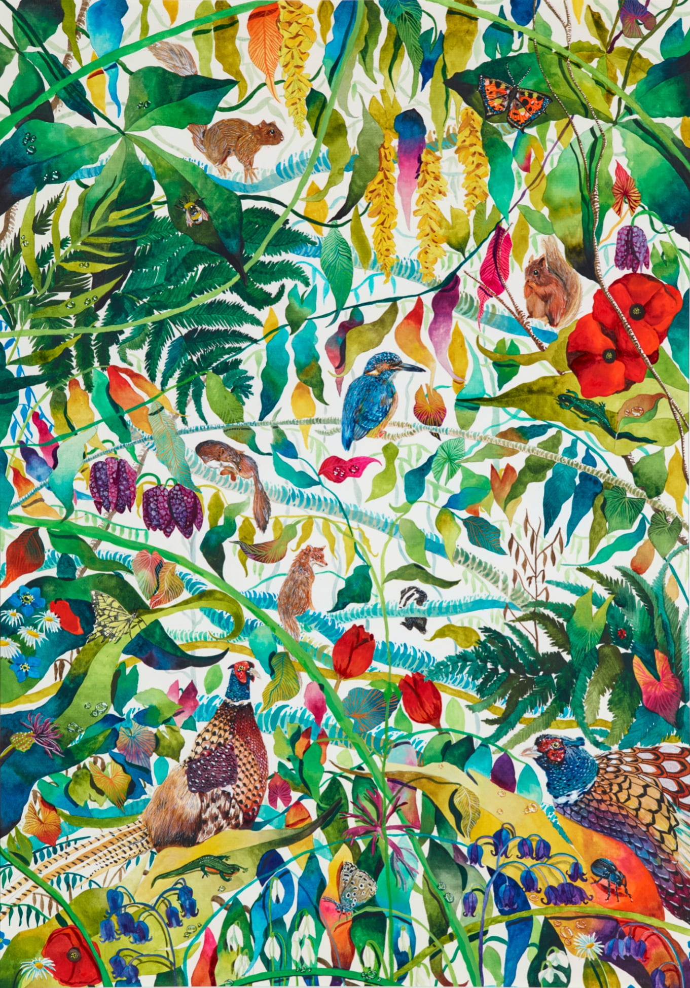 Kate Morgan Studio - English Jungle I - Original Artwork