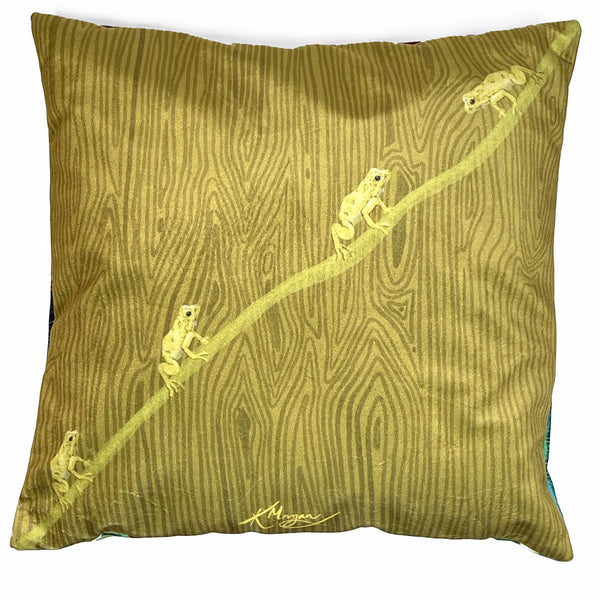 Golden Bayou - Velvet Cushion